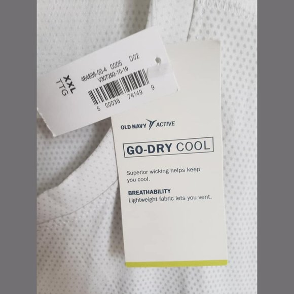 NWT Old Navy Active Go-Dry Cool T-Shirt - Picture 6 of 7